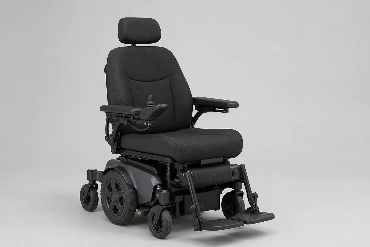 Electric wheelchair compared with manual chairs for Hyderabad rental