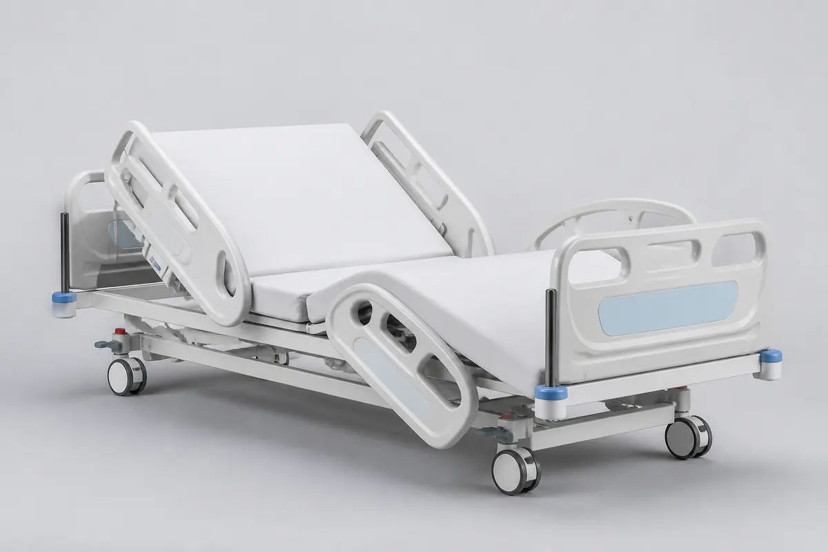 ICU-style bed representing home-care equipment enquiries in Banjara Hills