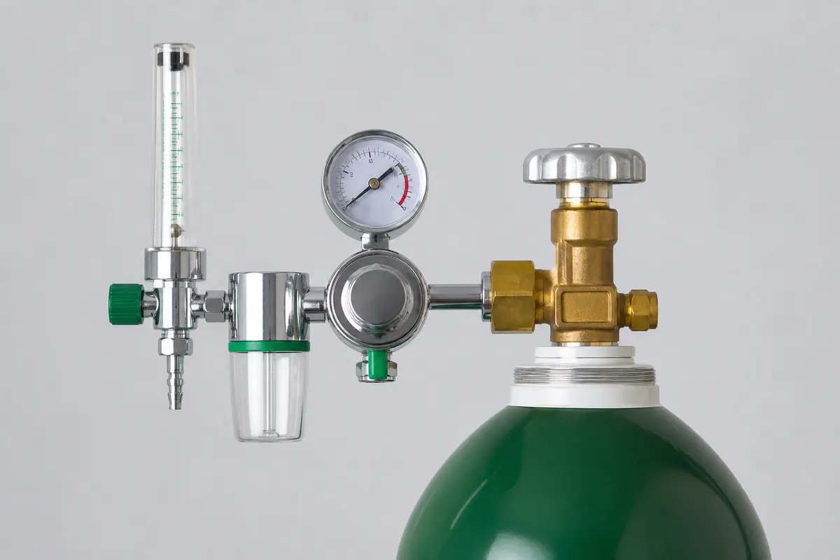 Oxygen Flow Meter from Life Healthcare Medical Equipments, Hyderabad